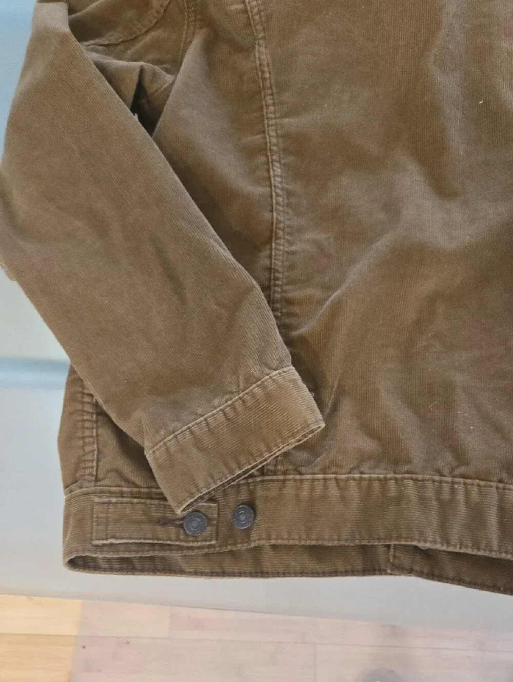 Levi's Brown Corduroy Trucker Jacket - Picture 9 of 11